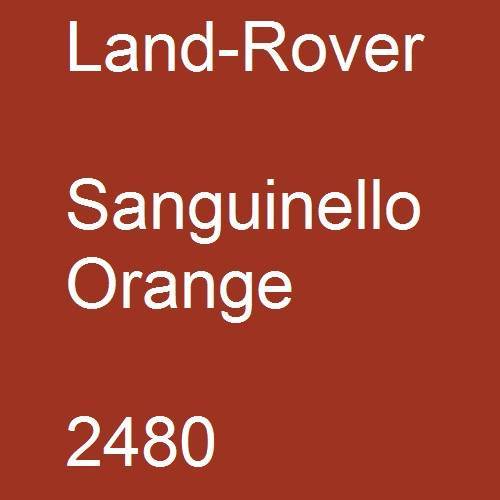 Land-Rover, Sanguinello Orange, 2480.